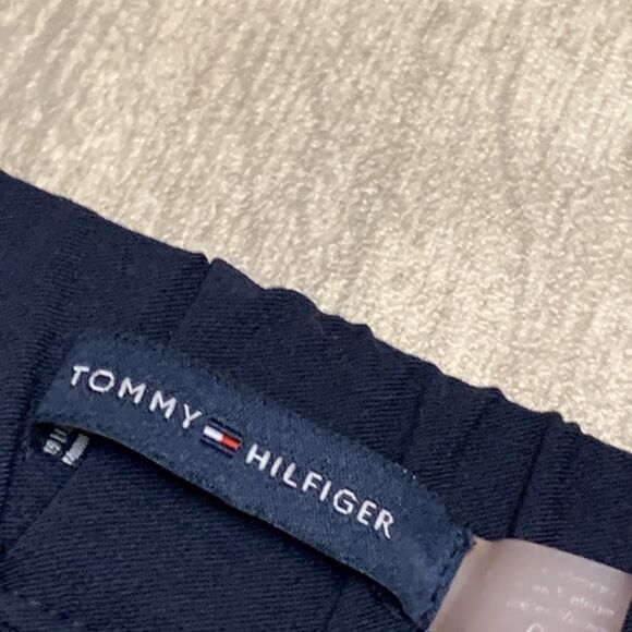 Womens Tommy Hilfiger Tapered Navy‎ Blue Work Casual Dress Pants - Picture 5 of 8
